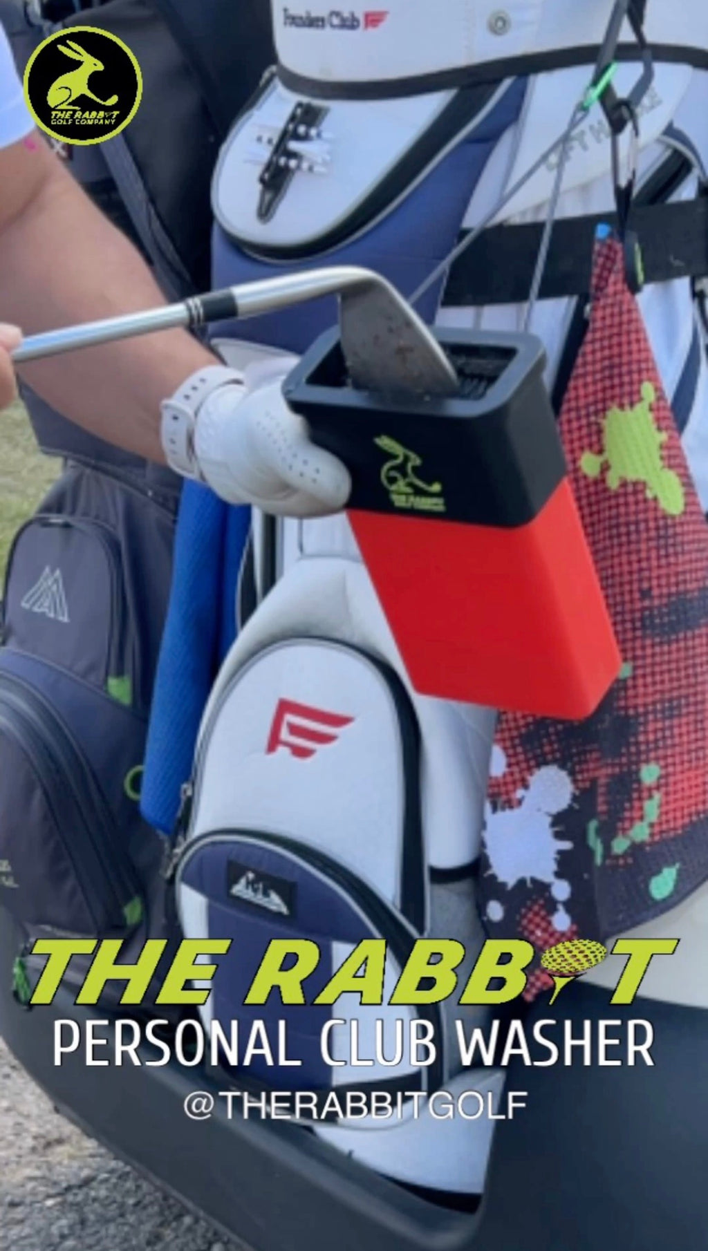 Fairway Queen Rabbit Portable Golf Club Washer