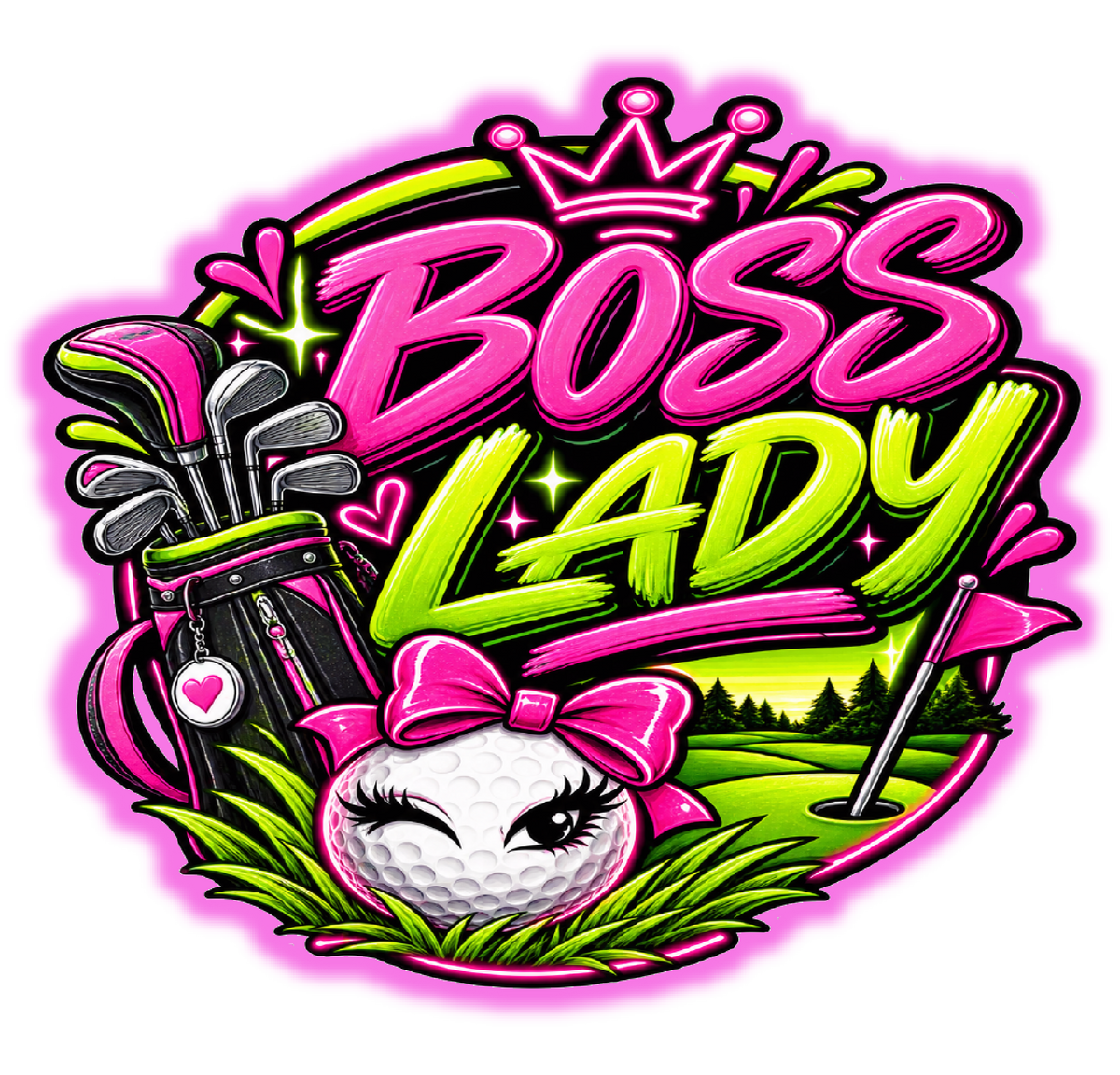 Boss Lady Rabbit Portable Golf Club Washer