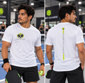 Pickleball High Performance Short Sleeve Tee - White