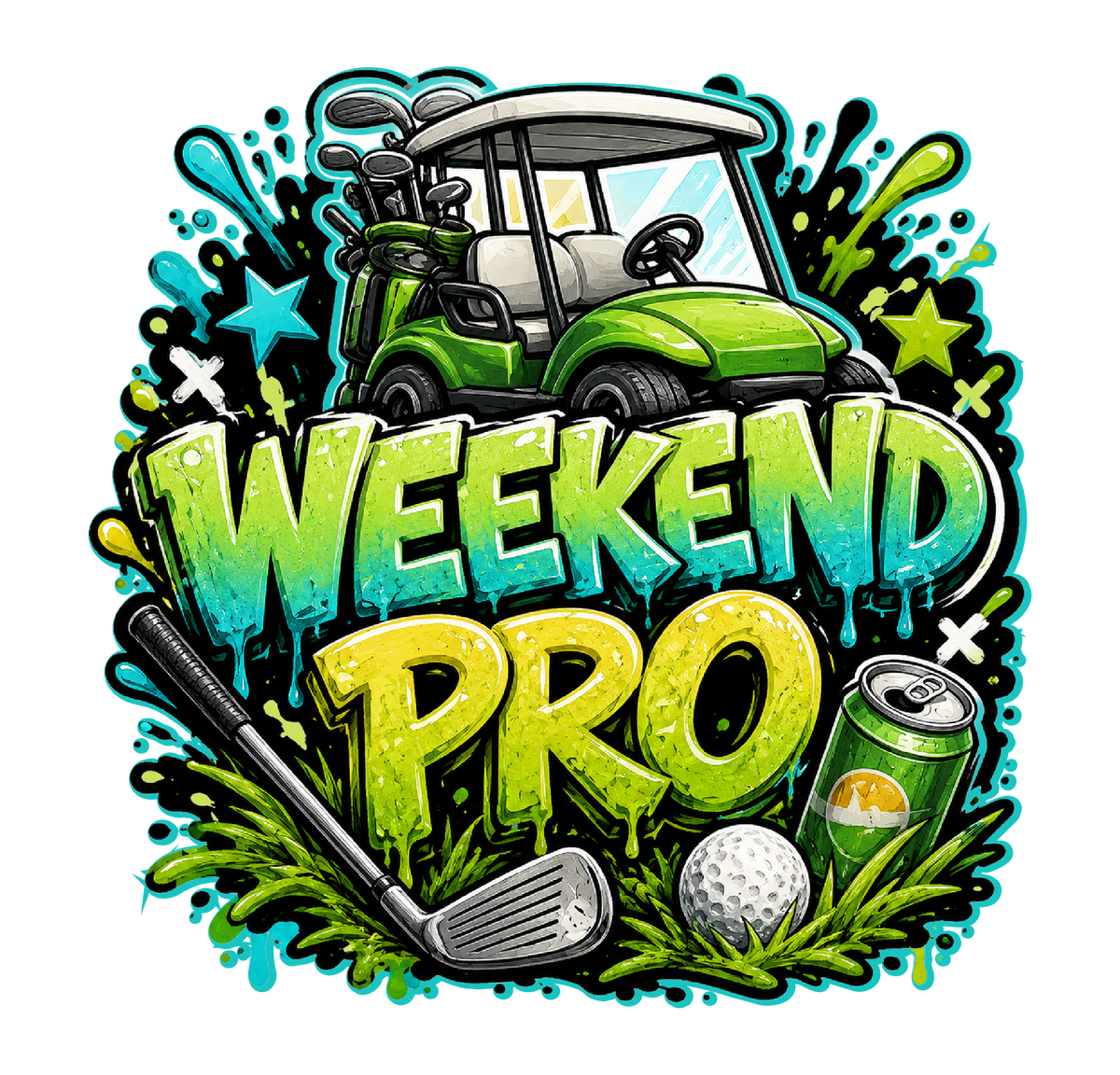 Weekend PRO Rabbit Portable Golf Club Washer